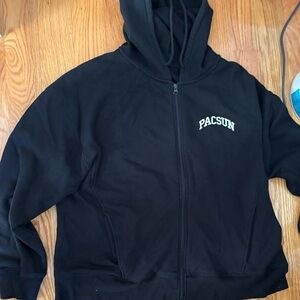 PacSun Charcoal Zip-Up Jacket